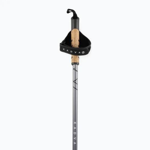 KADVA Aruku adjustable black Nordic walking poles