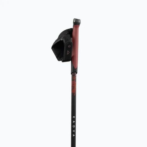 KADVA Halna adjustable red Nordic walking poles