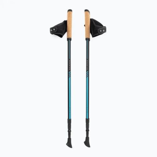 Adjustable KADVA Luna Nordic Walking Poles in Blue