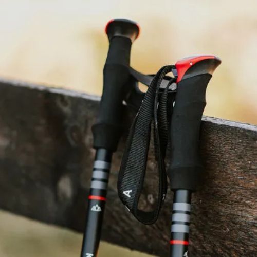 KADVA Sajama adjustable trekking poles red