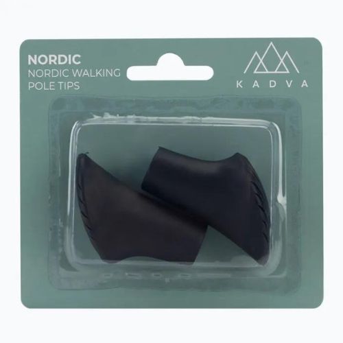 KADVA Nordic walking stick caps black