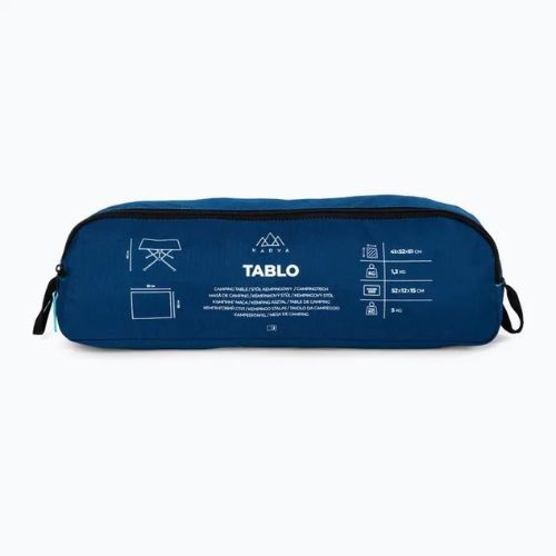 KADVA Tablo ultralight blue camping table