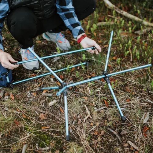 KADVA Tablo ultralight blue camping table