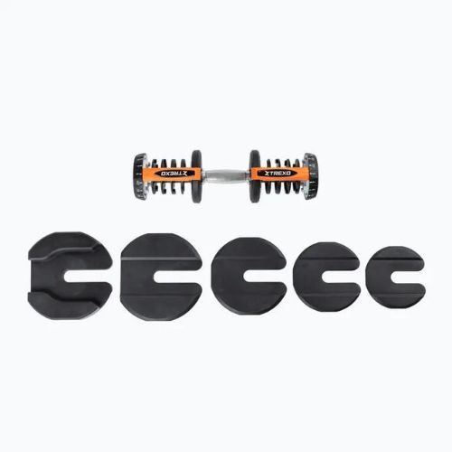 XTREXO ADT-40-BF adjustable dumbbell 40 kg black