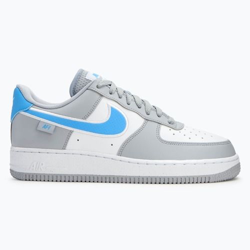 Nike Air Force 1 '07 Next Nature men's shoes wolf grey / white / university bluebi