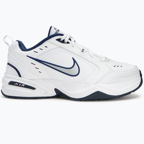 Men's training shoes Nike Air Monarch IV white / metallic silver