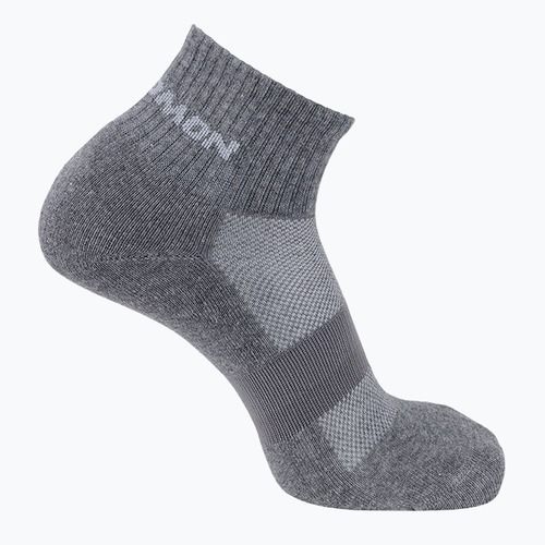 Salomon Evasion socks 2 pairs light grey/heather medium
