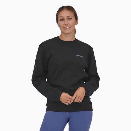 Patagonia Fitz Roy Icon Uprisal Crew sweatshirt black