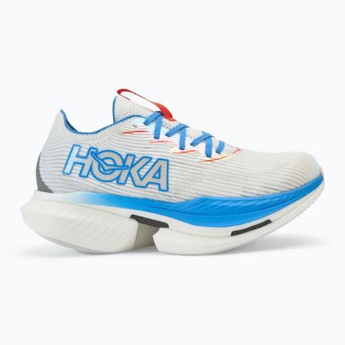 HOKA Cielo X1 white/virtual blue running shoes