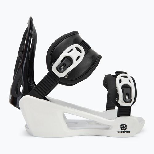 Children's snowboard bindings Salomon Goodtime XS black/white