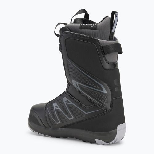 Women's snowboard boots Salomon Ivy Boa SJ Boa W black/black/lilac gray