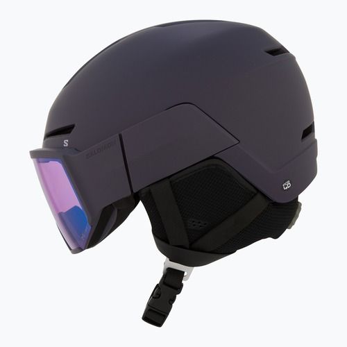 Salomon Osmo Pro Sigma Photo nightshade/sky blue ski helmet