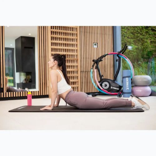 XTREXO NBR 15 mm exercise mat with strap black