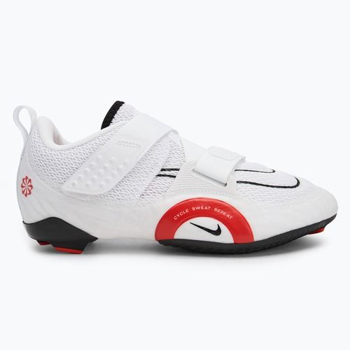 Nike Superrep Cycle 2 spinning shoes white/picante red