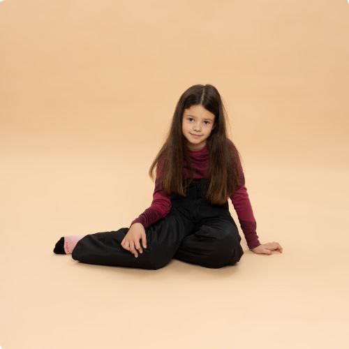 Children's ski trousers KADVA Skiro Pants black