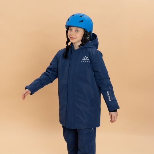 Children's ski jacket KADVA Skiro Jacket navy blue