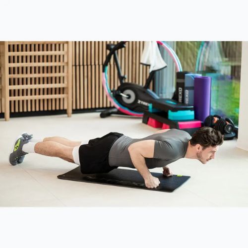 TREXO Professional exercise mat black