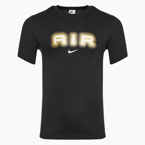 Men's Nike Air Graphic black/metallic gold T-shirt