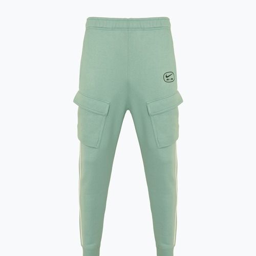 Men's Nike Air Fleece Cargo denim turqoise/black trousers