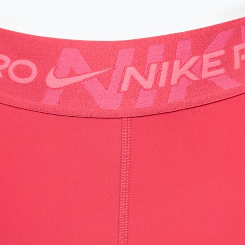 Nike Pro Mid Rise 3" women's training shorts aster pink/pinksicle/hot punch/white