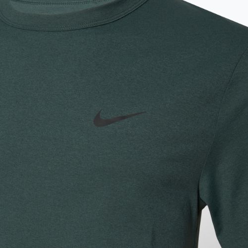Men's Nike Dri-Fit UV Hyverse vintage green/black T-shirt