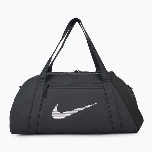 Women's training bag Nike Gym Club 24 l black/black/white