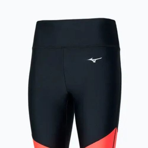 Women's running leggings Mizuno Impulse Core Long black/dubarry