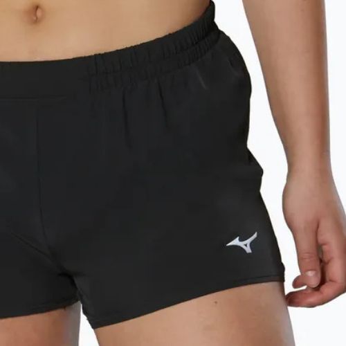 Mizuno Aero 2.5 running shorts black