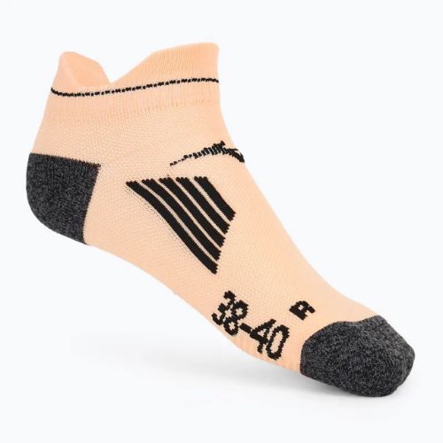 Mizuno Active Training Mid running socks 2 pairs apricot ice/violet quatz