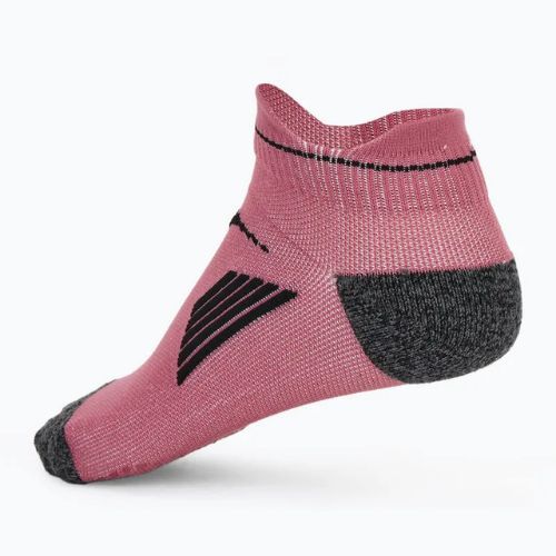 Mizuno Active Training Mid running socks 2 pairs apricot ice/violet quatz