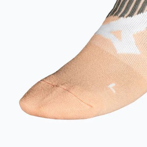 Mizuno DryLite Race Mid apricot ice socks