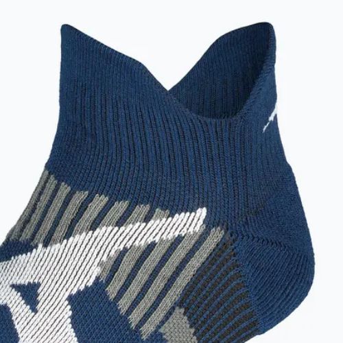 Mizuno DryLite Race Mid estate blue socks