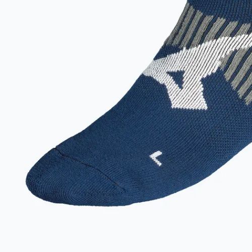 Mizuno DryLite Race Mid estate blue socks
