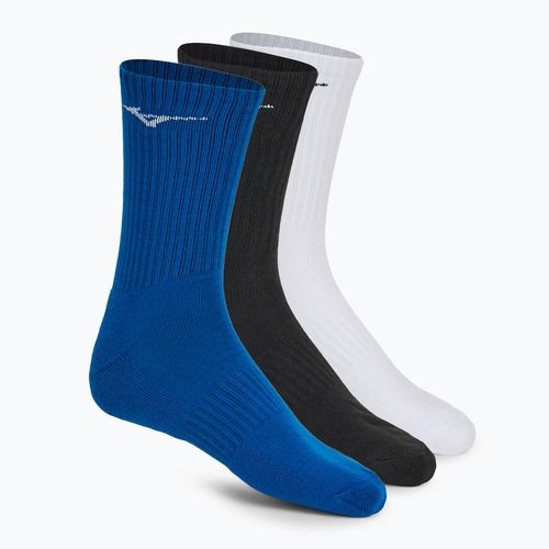 Mizuno Training 3P socks white/black/mugen blue