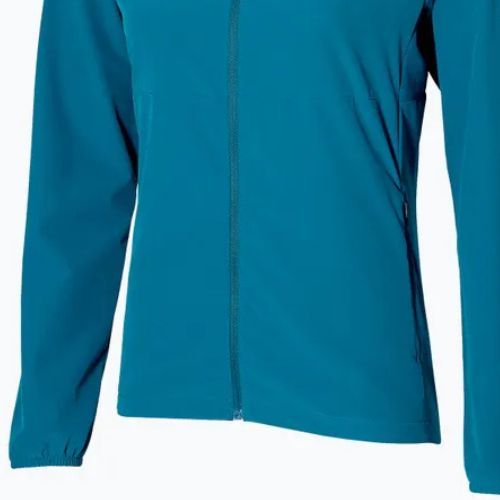 Women's running jacket Mizuno Alpha Jacket moroccan blue