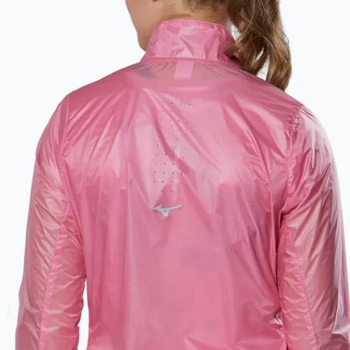 Women's running jacket Mizuno Aero wild orchid