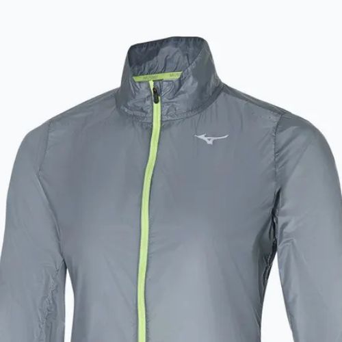 Women's running jacket Mizuno Aero grey