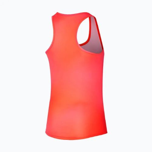 Women's running tank top Mizuno Impulse Core Graphic Tank nasturtium