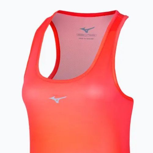 Women's running tank top Mizuno Impulse Core Graphic Tank nasturtium