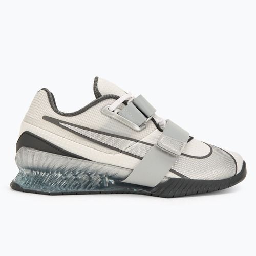 Nike Romaleos 4 SE white/metallic silver/anthracite wolf grey weightlifting shoe