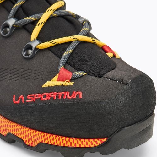 Men's trekking shoes La Sportiva Aequilibrium Trek GTX carbon/yellow