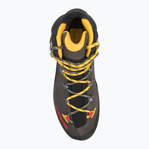 Men's trekking shoes La Sportiva Aequilibrium Trek GTX carbon/yellow