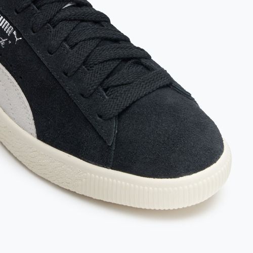 PUMA Clyde Hairy Suede puma black/frosted ivory shoes