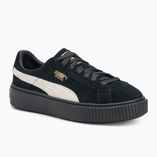 Puma Suede Platform women's shoes black/puma white