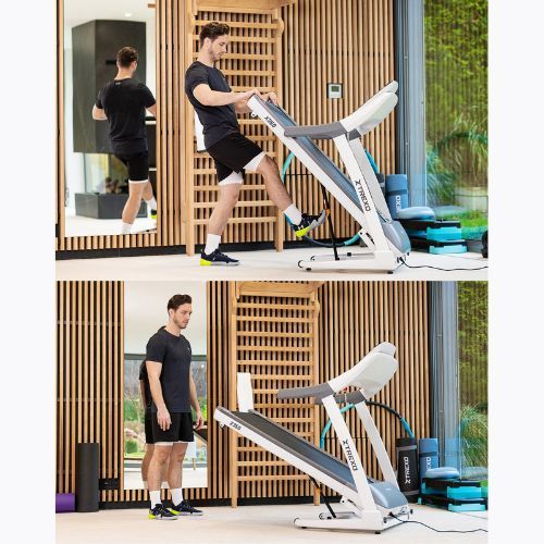 TREXO TXO-X350-W electric treadmill white
