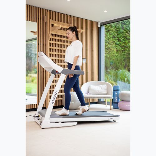 TREXO TXO-X350-W electric treadmill white