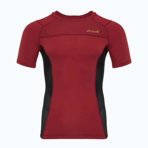 Men's HOOK FIGHTING Rashguard Base red