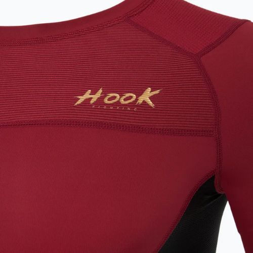 Men's HOOK FIGHTING Rashguard Base red