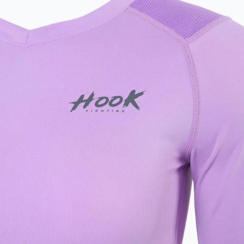 Women's Rashguard HOOK FIGHTING Base violet