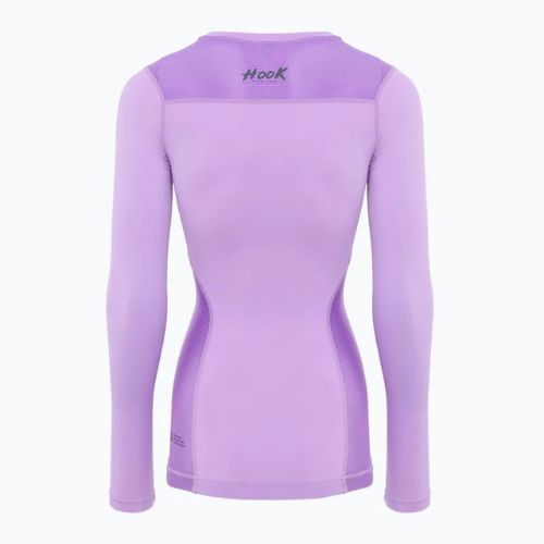 Women's Rashguard HOOK FIGHTING Base violet